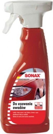 SONAX PŁYN DO USUWANIA OWADÓW Z LAKIERU SZYB 500ml