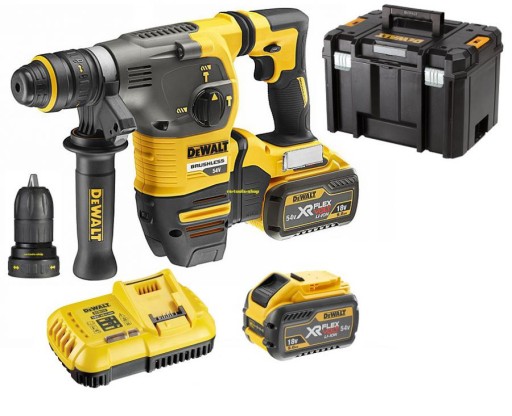 DeWalt DCH334X2 młotowiertarka 54V 3,5j 2aku 9Ah