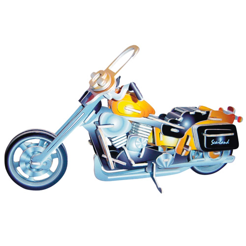 PUZZLE DREWNIANE 3D MOTOCYKL HARLEY DAVIDSON MOTOR