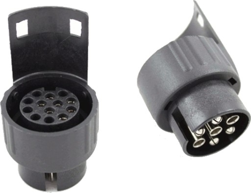 PRZEJŚCIÓWKA ADAPTER 7/13 WTYCZKA GNIAZDO PRZYCZEP