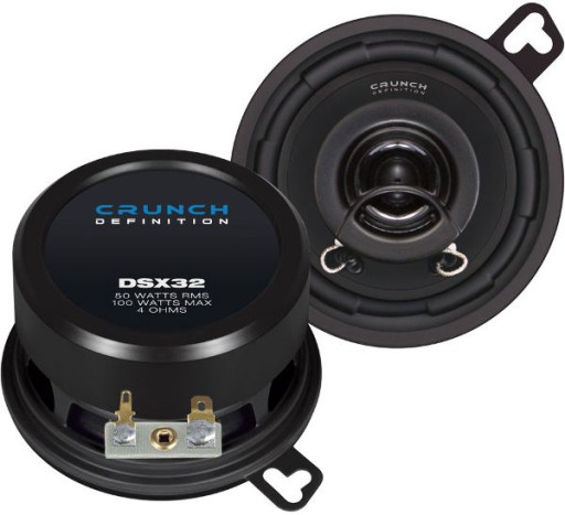 Crunch DSX32 2-drożne, 4ohm, 50/100W - BestINTest