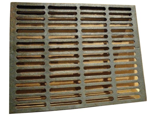 Ruszt żeliwny kominkowy ruszt pieca grill 43x34,5