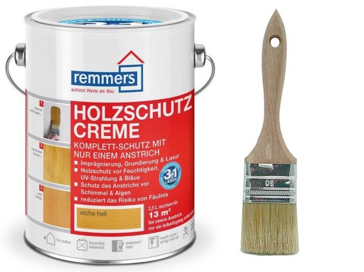 REMMERS HOLZSCHUTZ-CREME IMPREGNAT ORZECH 5l