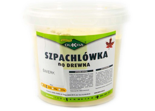 SZPACHLÓWKA SZPACHLA DREWNA 1,5kg ŚWIERKOWA ŚWIERK