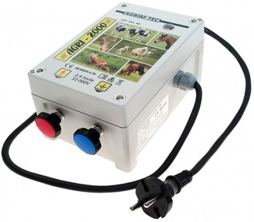 Pastuch elektryczny polski elektryzator sieciowy Agri 2000 -2,4 Jula