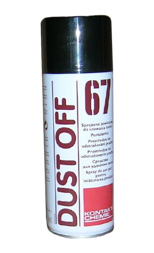 Spray Dust Off 67 sprężone powietrze 400ml