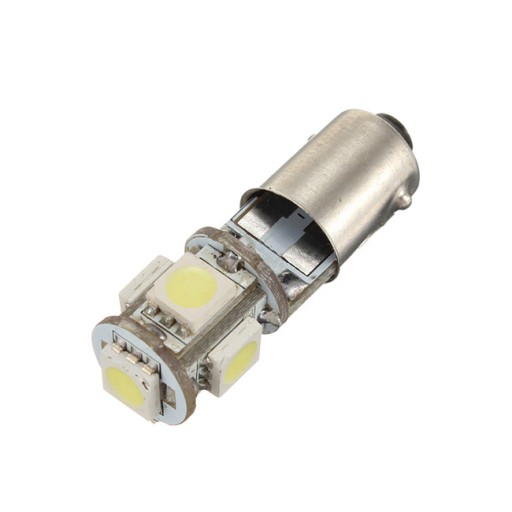 Żarówka samochodowa LED Ba9s T4W 5SMD 5050 Canbus