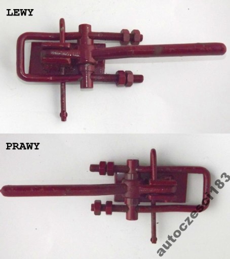 Spinacz burty przyczepy zamek zaczep Lewy/Prawy