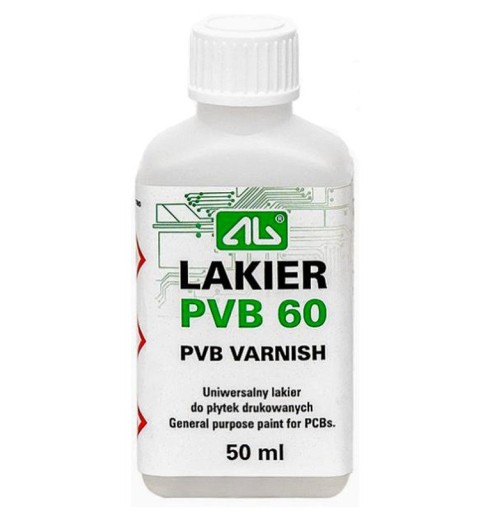 Lakier do płytek drukowanych PVB 60 50ml