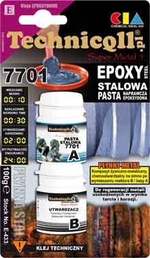 Pasta klej stalowa epoksydowa Technicqll E-433