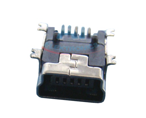 Gniazdo mini USB-B SMD 5pin