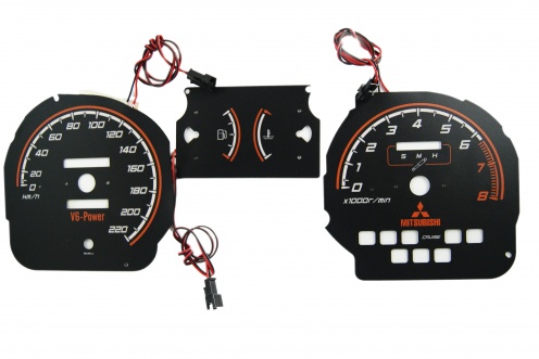 Tarcze indiglo do Mitsubishi Pajero 1991-1999