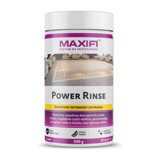 Maxifi Power Rinse 500g DO PŁUKANIA TAPICERKI!