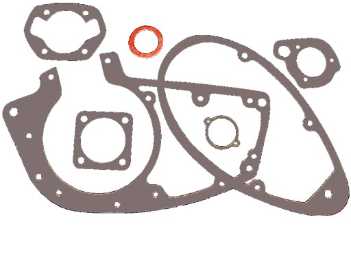 USZCZELKI SILNIKA CYLINDRA KOMPLET WSK 3 125