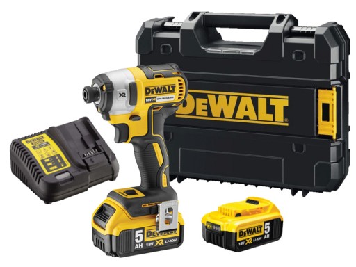 ZAKRĘTARKA UDAROWA 18V 2x5Ah 205Nm DeWALT DCF887P2