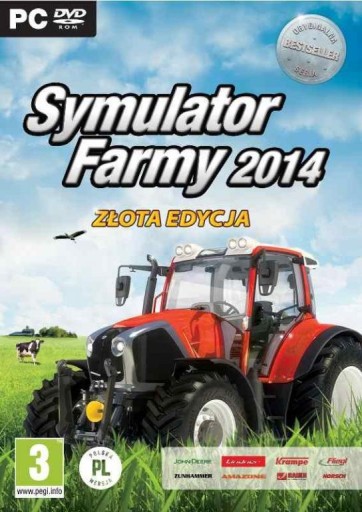 SYMULATOR FARMY 2014 + maszyny Złota Edycja folia