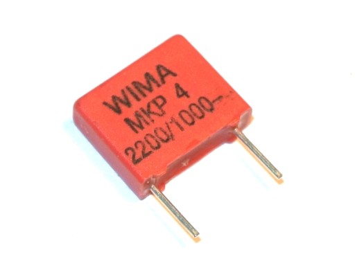 2.2nF 1000V MKP4 WIMA Kondensator 7.5mm [5szt]#H2G