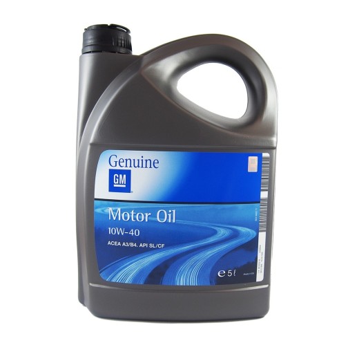 OLEJ SILNIKOWY PÓŁSYNTETYK GM 10W-40 5L