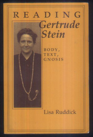 Ruddick READING GERTRUDE STEIN gender feminizm