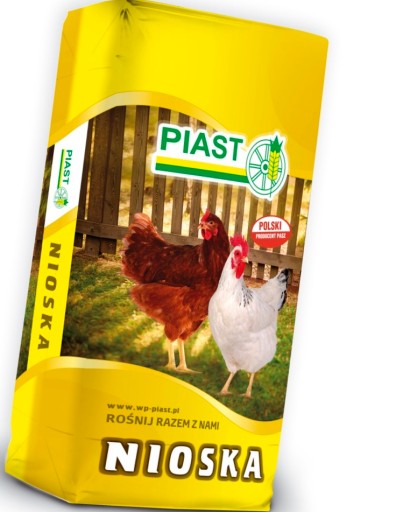 Pasza dla kur niosek granulat PIAST 25kg nioska