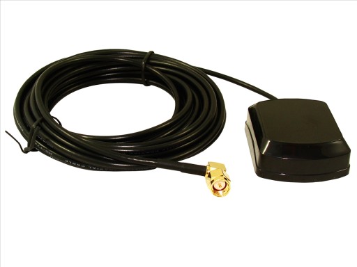 Antena wewnętrzna GPS SMA-C 4CARMEDIA kątowy 5m