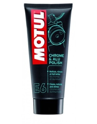 MOTUL E6 CHROM Alu PASTA polerka czyści aluminium