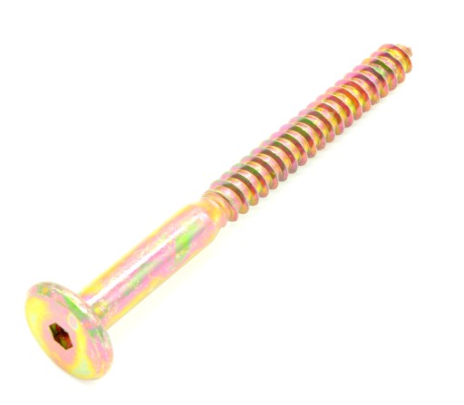 KONFIRMAT 6,3 x 80 mm WKRĘT OZDOBNY - 20 SZT.