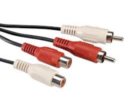 Przedłużacz 2xwt RCA(cinch) - 2xgn RCA 5m (1358)