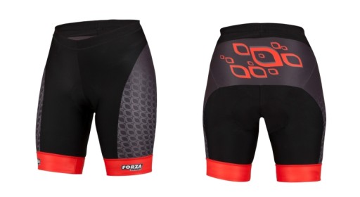 SPODENKI KOLARSKIE FORZA SPORT RED EYE L