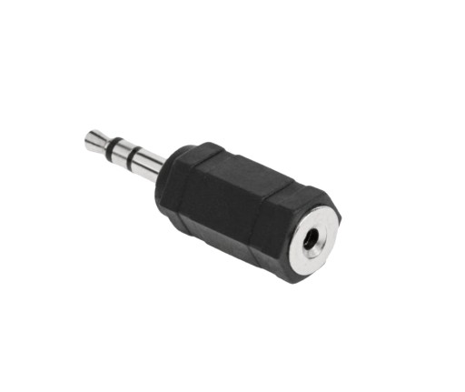 PRZEJŚCIÓWKA ADAPTER WTYK MIN JACK 3,5 GNIAZDO 2,5