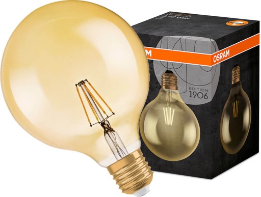 Żarówka Dekoracyjna LED Filament OSRAM E27 2,5W