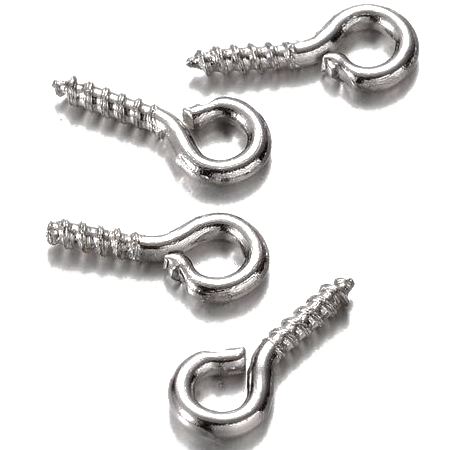 HURT Haczyki Wkręty Do Buteleczek 8x4mm 500szt