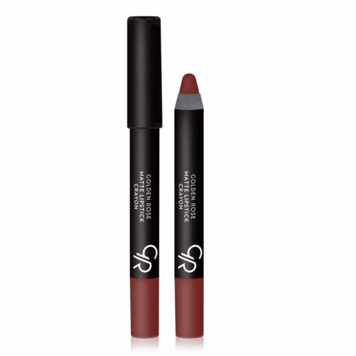 GOLDEN ROSE POMADKA MATOWA W KREDCE SZMINKA MATTE CRAYON LIPSTICK 01