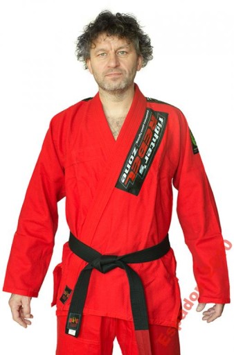 SPODNIE Gi czerwone standard, judoga, kimono Rebel r A3