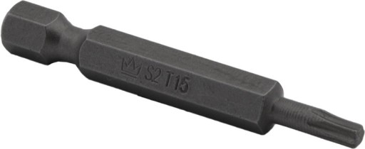 BIT GROT KOŃCÓWKA TORX T15 15 x 50mm stal S2-ACR