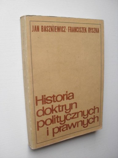 HISTORIA DOKTRYN POLITYCZNYCH /PRAWO DOKTRYNY RZYM