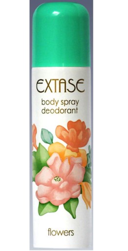 Extase body spray deodorant Flowers 150ml.