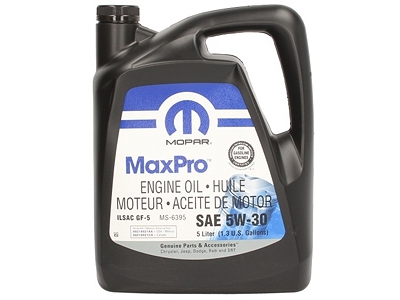 5w30 MOPAR MAXPRO GF-5 API JEEP MS-6395 5L