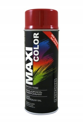 Lakier Motip Maxi Color 400 ml SPRAY RAL 3011 czerwono-brązowy