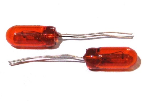 Żarówka 3X7mm 14,4V 50mA czerwona 5szt