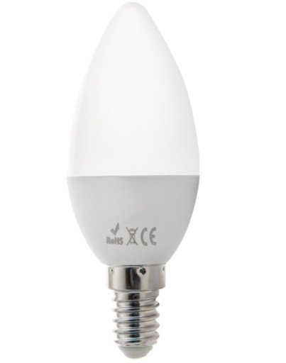 ŻARÓWKA GWINT E14 LED SMD 3W NEUTRAL ŚWIECZKA 180'