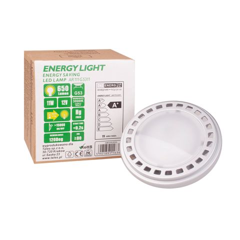 Żarówka LED AR111 G53 12V 11W - ciepła ledowa