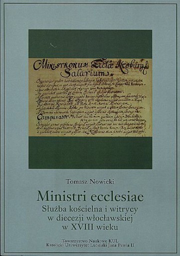 Ministri ecclesiae. Służba kościelna i witrycy