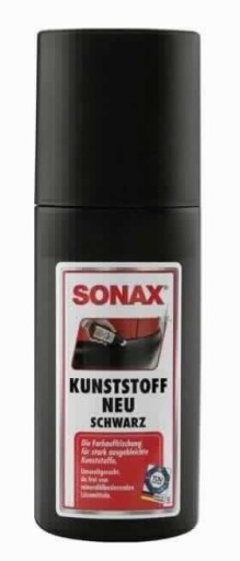 SONAX ODNAWIA CZARNE PLASTIKI 100ML 409100