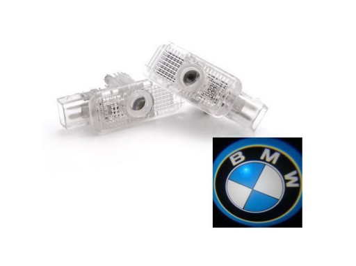 ŚWIATŁA LED POWITALNE LOGO BMW PROJEKTOR CREE MAX