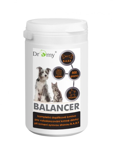 DROMY BALLANCER BARF 8w1 800g naturalne witaminy