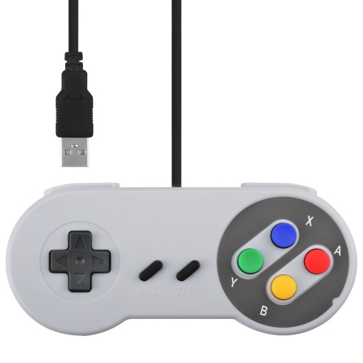 IRIS Pad gamepad kontroler USB retro do komputera PC do emulatorów SNES