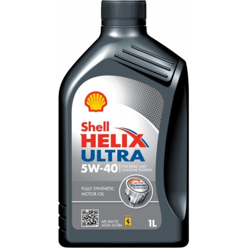 SHELL HELIX ULTRA 5W40 1L 5W-40 SYNTETYCZNY