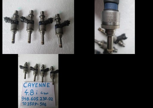 Wtrysk wtryski 94860523002 PORSCHE CAYENNE 4,8 i