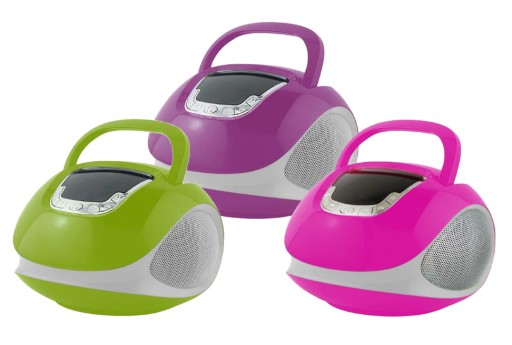 BOOMBOX GŁOŚNIK z bluetooth RADIO USB 3 kolory